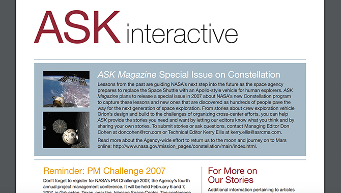 <em>ASK</em> Interactive (<em>ASK</em> 25)