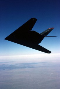 An F-117A Nighthawk in flight.  Photo Credit: U.S. Air Force