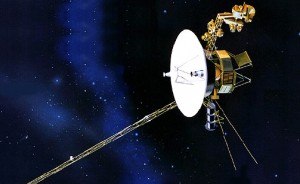 An artist's impression of the Voyager spacecraft. Image Credit: NASA