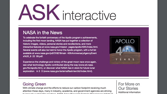 <em>ASK</em> Interactive (<em>ASK</em> 35)