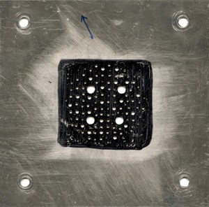 This star plate is an important Kepler relic. It was used in the first laboratory experiments to determine whether charge-coupled devices could produce very precise differential photometry. 