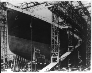 The Titanic, April 15, 1912. 