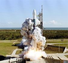 Launch of Deep Impact spacecraft from Launch Pad 17B, Cape Canaveral Air Force Station, Florida