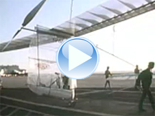 Video: Gossamer Albatross rollout and takeoff