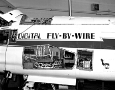 F-8 Digital Fly By Wire (DFBW) on-board electronics