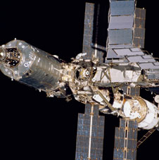 ISS with newly installed Destiny Laboratory