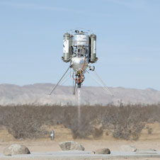 Lunar Lander Challenge (Photo courtesy of Tony Landis/NASA Dryden)