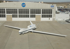 Global Hawk high-altitude unmanned science aircraft