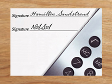 Simulated signatures: Hamilton Sundstrand and NASA