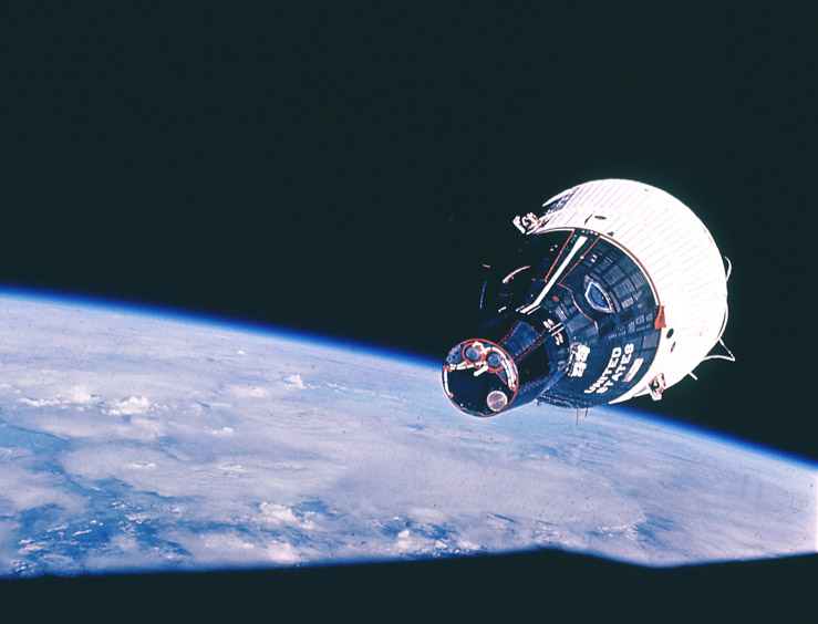 The Gemini VII spacecraft. Credit: NASA