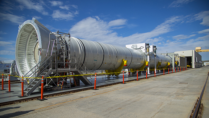 SLS Booster Heads for Critical Test