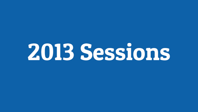 2013 VPMC Sessions