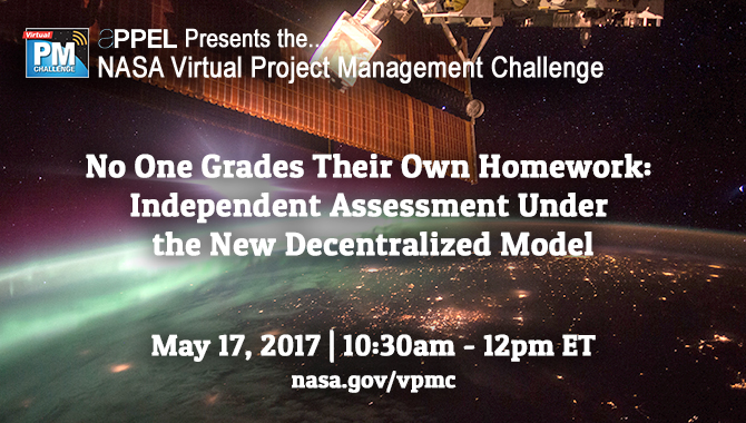New Virtual PM Challenge: Independent Assessment at NASA