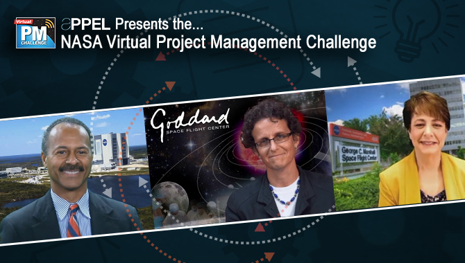 Dr. Michael Bell, Chief Knowledge Officer at KSC, Dr. Barbara Fillip, Knowledge Management Lead in the Flight Projects Directorate at GSFC, and Dr. Jennifer Stevens, Chief Knowledge Integrator at MSFC, discussed different ways that NASA leverages lessons learned to support mission success.