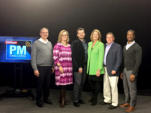 From left: SELDP graduates David Rutishauser, Lisa Smith, and Sean Laughter, plus SELDP Leadership Facilitator and Coach Cindy Zook and Program Manager Kevin Magee discussed the value of the program to the agency and to NASA engineers.