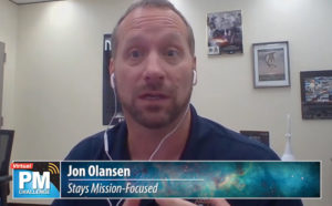 Jon Olansen, Manager, Ascent Abort-2 Crew Module Credit: NASA