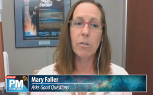 Mary Faller, Senior Mission Manager Credit: NASA