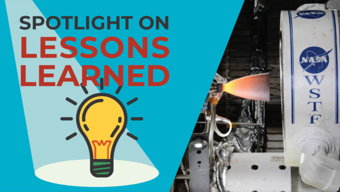 <em>Spotlight on Lessons Learned:</em> Project Management Lessons Learned on a Fast Track Engine Test