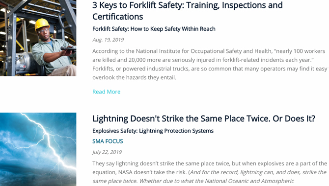 SMA Case Studies