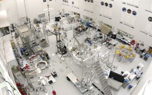 This wide-angle view shows the High Bay 1 cleanroom inside the Spacecraft Assembly Facility at NASA's Jet Propulsion Laboratory, Pasadena, Calif. Credit: NASA/JPL-Caltech