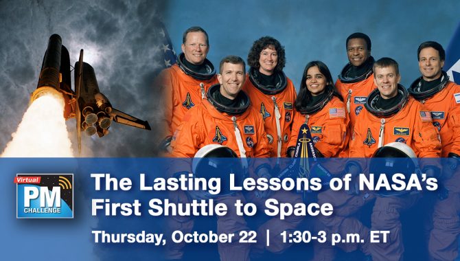 October 22, 2020 VPMC Session: The Lasting Lessons of NASA's First Shuttle to Space