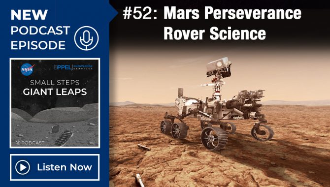 Small Steps, Giant Leaps: Episode 52, Mars Perseverance Rover Science
