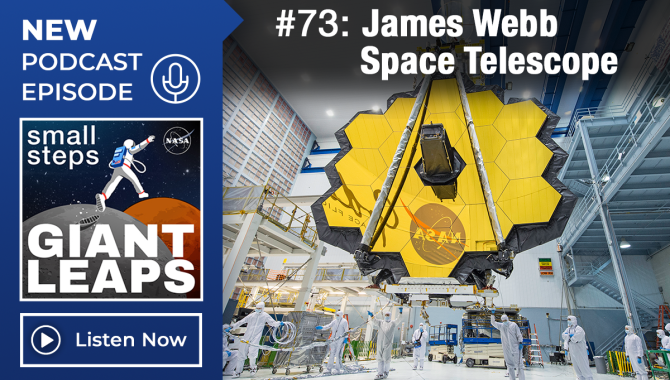 Podcast Episode 73: James Webb Space Telescope