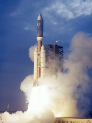 The Titan III-Centaur carrying the Viking 1 Lander lifted off on August 20, 1975. Credit: NASA