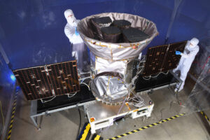 TESS, the Transiting Exoplanet Survey Satellite. Photo Credit: NASA