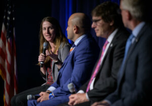 NASA Chief Scientist Kate Calvin. Photo Credit: NASA/Bill Ingalls